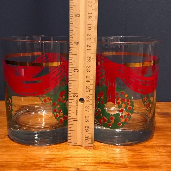 Vintage Libbey Holiday Glasses - Picture 9 of 9
